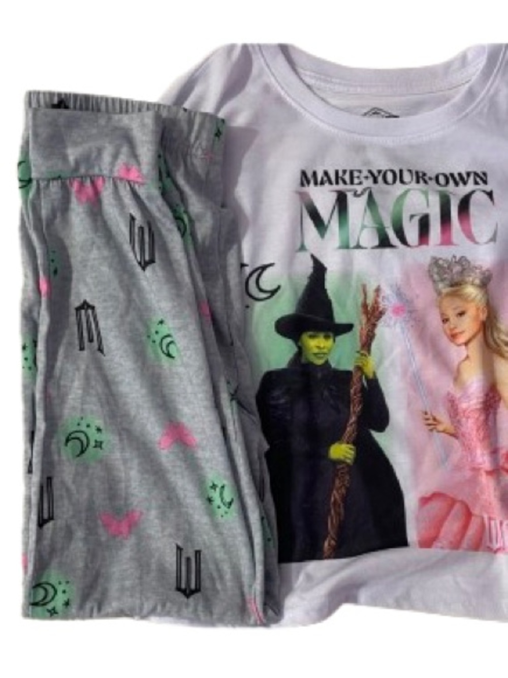 Wicked Magical Kids Pajama Set Size M 7-8 -NWT